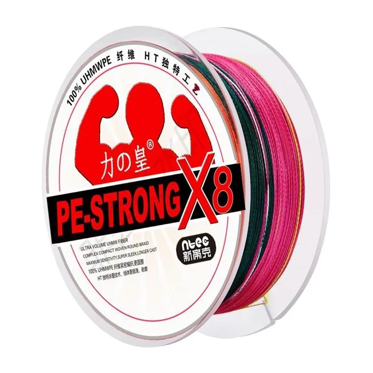 High Quality PE Braided Fishing Line For Lake River Fishing Superior Sensitivity high quality